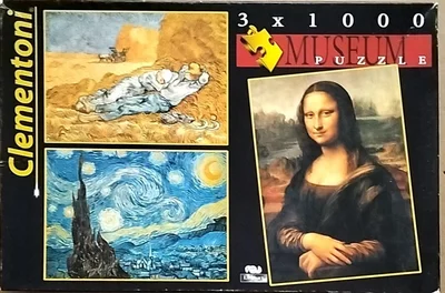 Mona Lisa/ The Starry Night/ Noon, rest from work