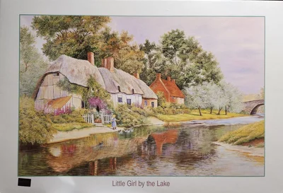 Little Girl by the Lake