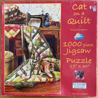Cat on a Quilt