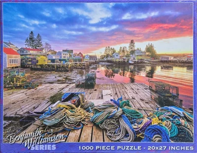 Maine Fishing Village
