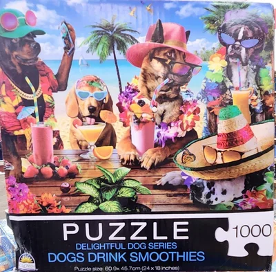 Dogs Drink Smoothies