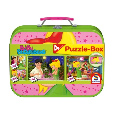 Bibi Blocksberg, coffret de 4 puzzles
