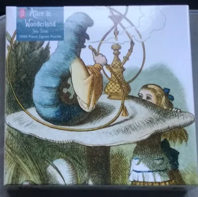 Alice meets the Blue Carterpillar