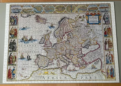 Europakarte von 1663