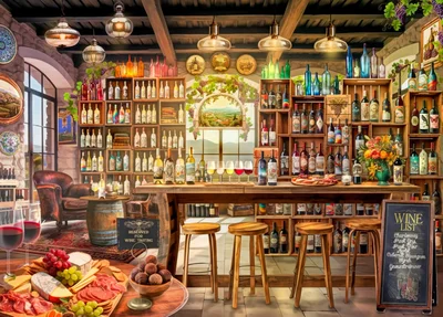 The Wine Tasting Room