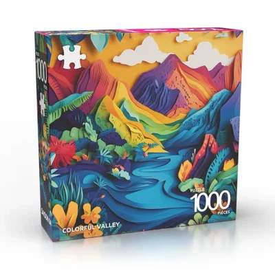 Colorful valley