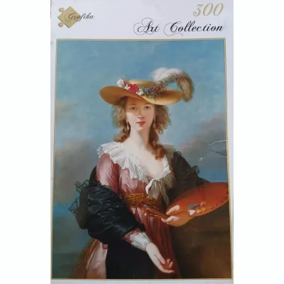 Elisabeth Viger-Lebrun : autoportrait au chapeau de paille, 1782