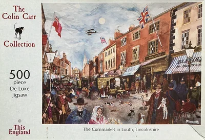 The Cornmarket in Louth, Lincolnshire