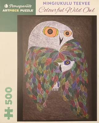 Colourful Wild Owl