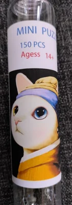 PT27 (Girl/cat with a pearl earring)