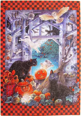 Halloween with Lesley's Cats