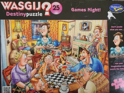 Wasgij Destiny - 25 - Games Night