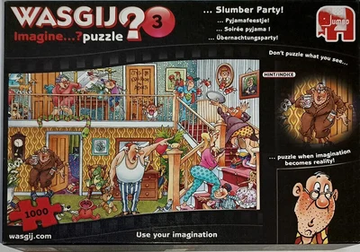 Wasgij Imagine...? # 3 ...Slumber Party!