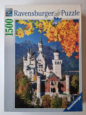 Neuschwanstein Castle in Autumn