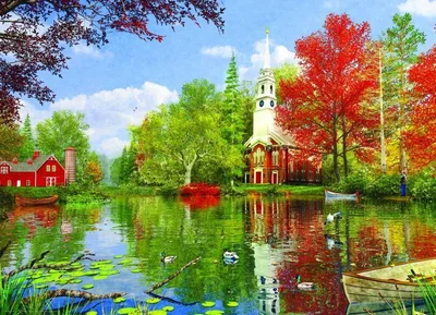 Lakeside Reflection