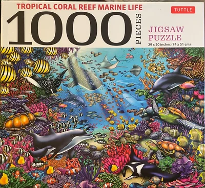 Tropical Coral Reef Marine Life