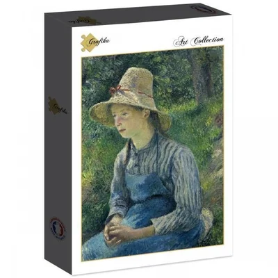 Peasant Girl with a Straw Hat, 1881