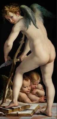 Bow Carving Amor