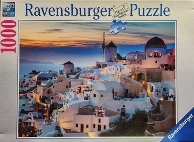 Evening in Santorini