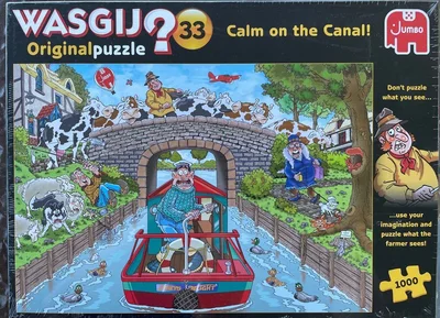 Wasgij Original - 33 - Calm on the Canal