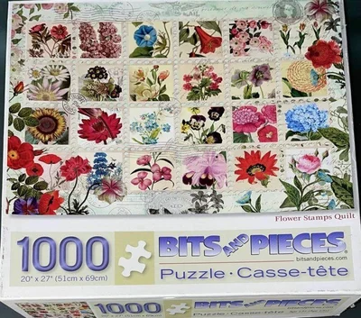 Flower Stamps Quilt