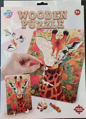 Girafe en bois
