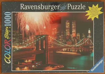 Fireworks over New York City