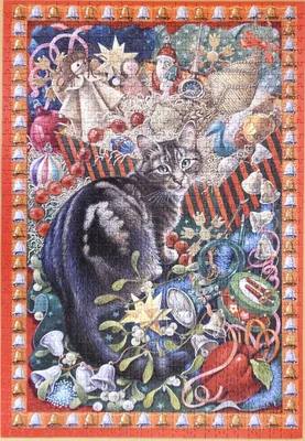 Octopussy with Christmas Decoration