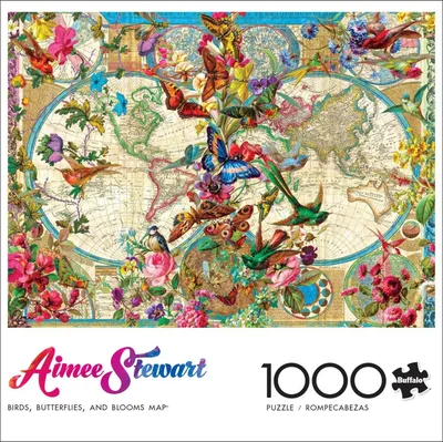 Birds, Butterflies, and Blooms Map