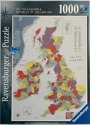 United Kingdom & Republic of Ireland Map