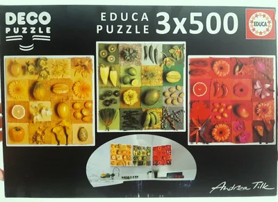 Exotic Fruits and Flowers (3 x 500)