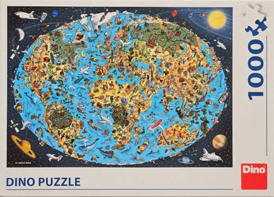 Illustrated World Map