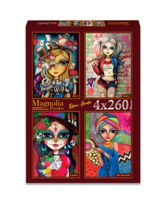 Alice - Harley - Catrina - The Brunette
