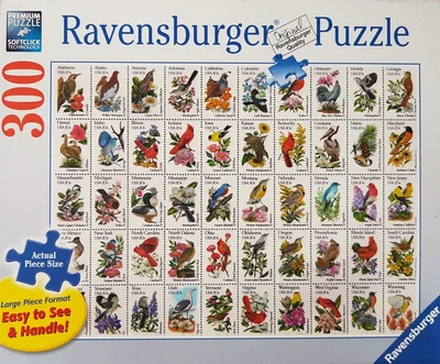 50 Bird Stamps