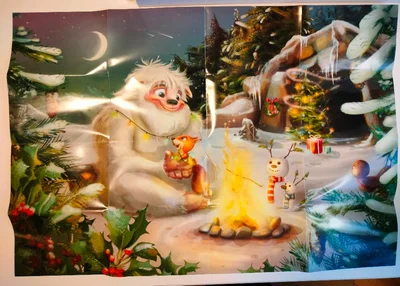 Snow monster puzzle