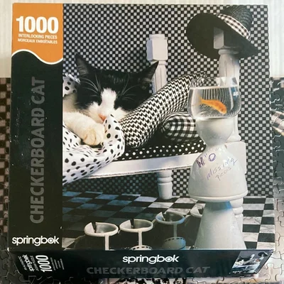 Checkerboard Cat