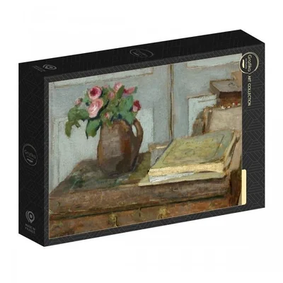 The Artist's Paint Box and Moss Roses, 1898