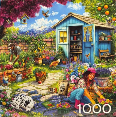 Couple in the Garden