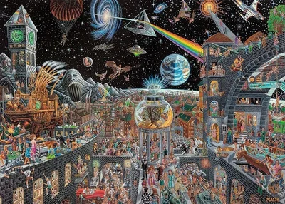 Echoes from the Dark Side of the Moon