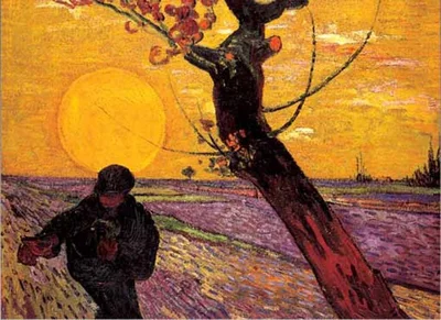 Sower at Sunset