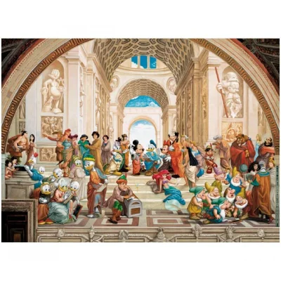 The school of Disney - Art puzzle