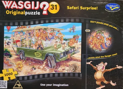 Wasgij Original #31 Safari Surprise!