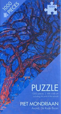 Evening; The Red Tree (Avond; De Rode Boom)