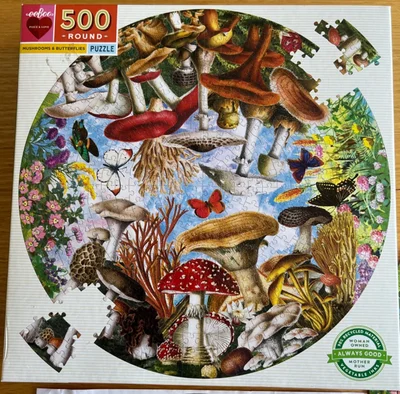 Mushrooms & Butterflies