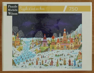 Scène hivernale russe