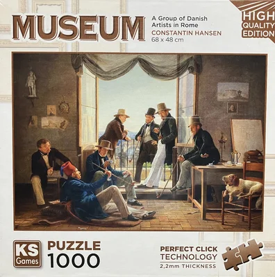 A Group of Danish Artists in Rome