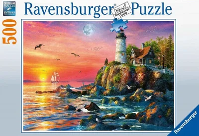 Lighthouse at Sunset