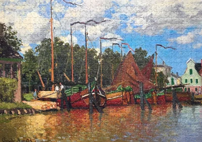 Boats at Zaandam, 1871