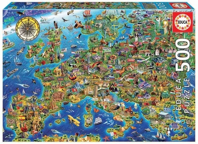 Crazy European Map