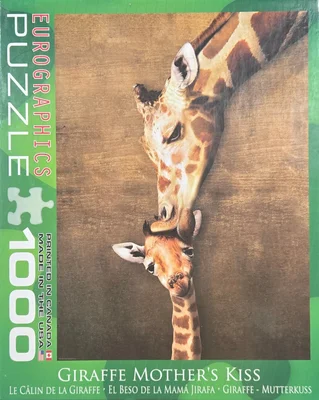Giraffe Mother's Kiss